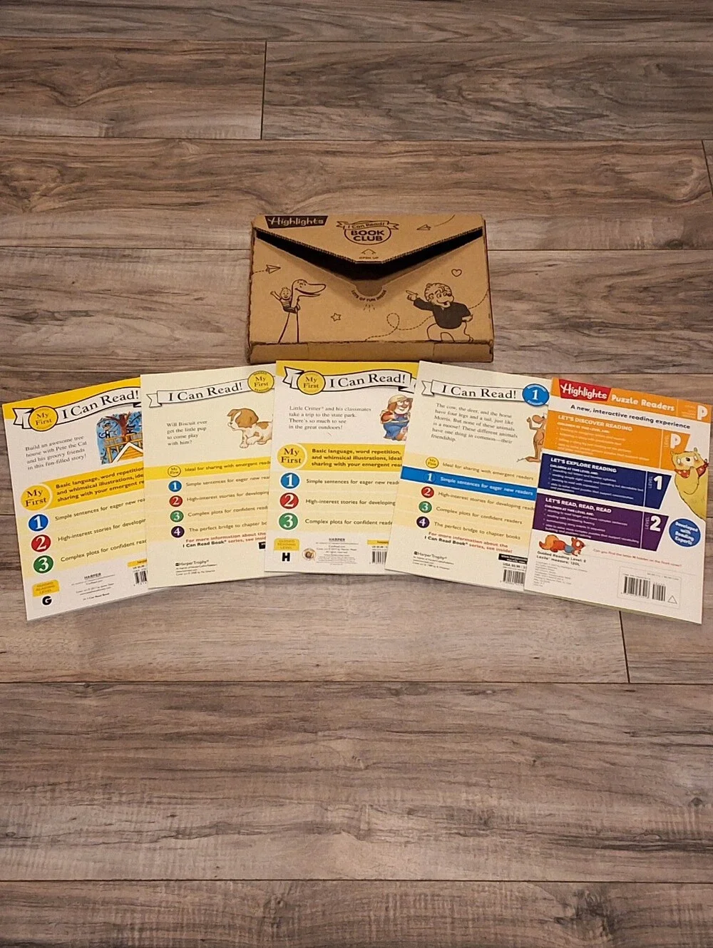 NEW I Can Read My First Reader And Level 1 Early Reader Book Bundle